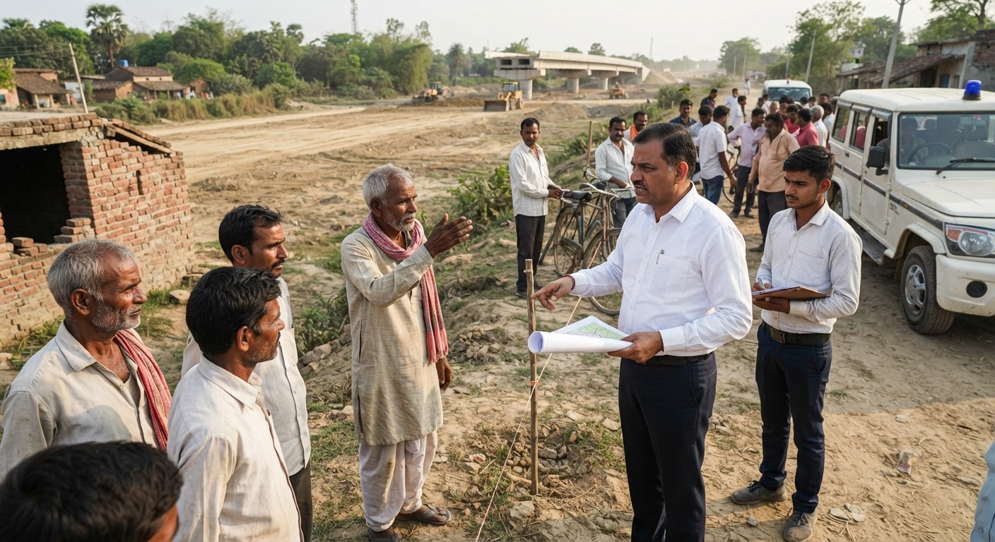 खुशखबरी: कमिश्नर ने जमीन अधिग्रहण की अड़चनों को दूर करने का दिया सख्त आदेश