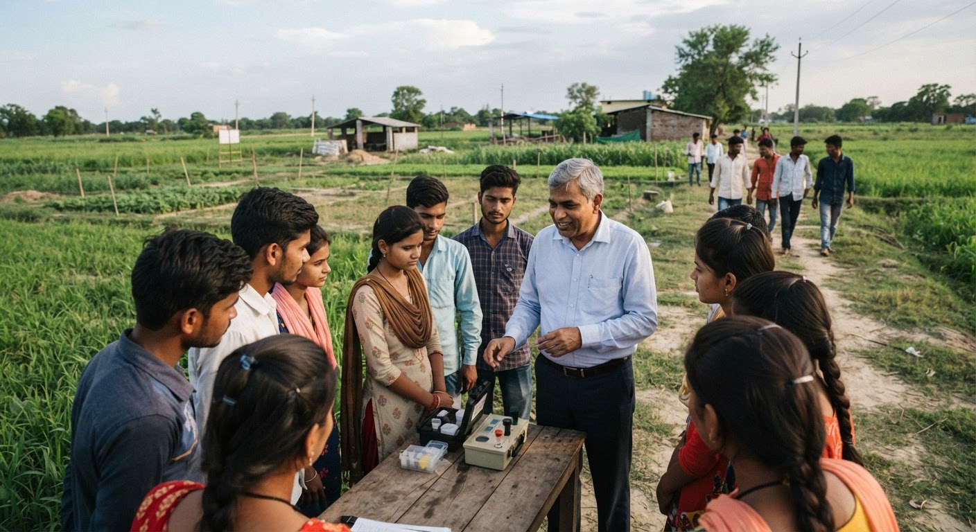 कृषि छात्रों के लिए सुनहरा मौका: नाबार्ड सीजीएम गौतम कुमार सिंह ने बताए करियर के नए रास्ते