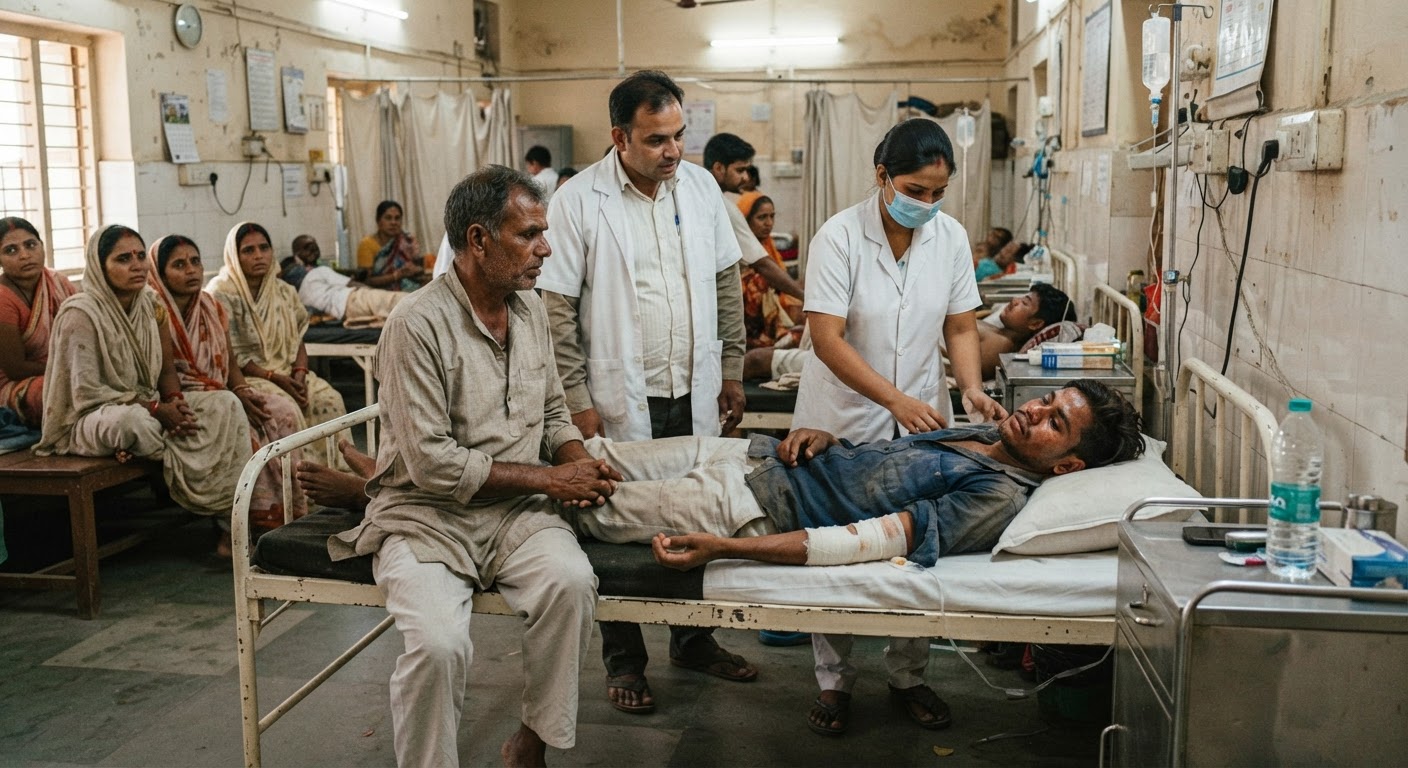 सड़कपुर गांव में घास काटने के दौरान किशोर को सांप ने काटा