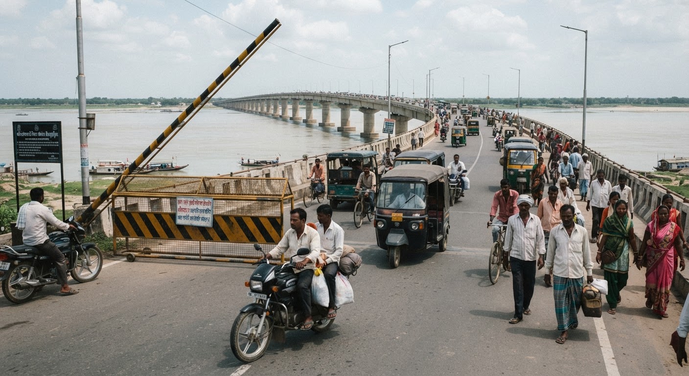 भागलपुर का विक्रमशिला सेतु 1 अक्टूबर से तीन महीने के लिए बंद, जानिए पूरी खबर