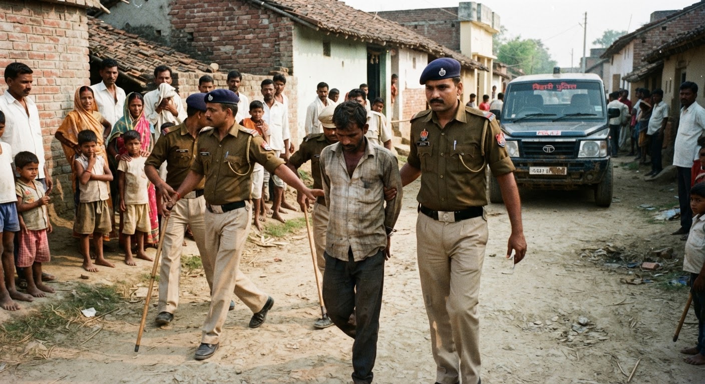 भागलपुर के हरियो गांव में गोलीबारी: पुलिस ने एक आरोपी को किया गिरफ्तार