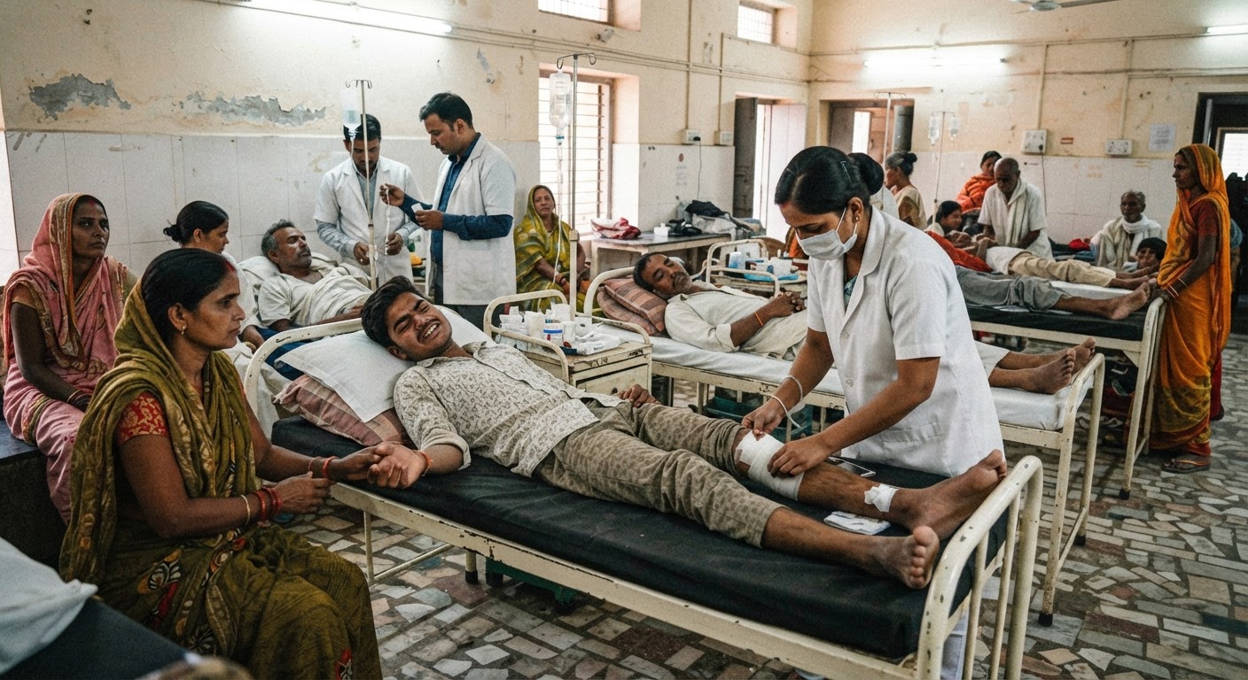 अरिया के पलासी में अलग-अलग सांप काटने की घटनाओं से सनसनी, चार लोग अस्पताल में भर्ती!