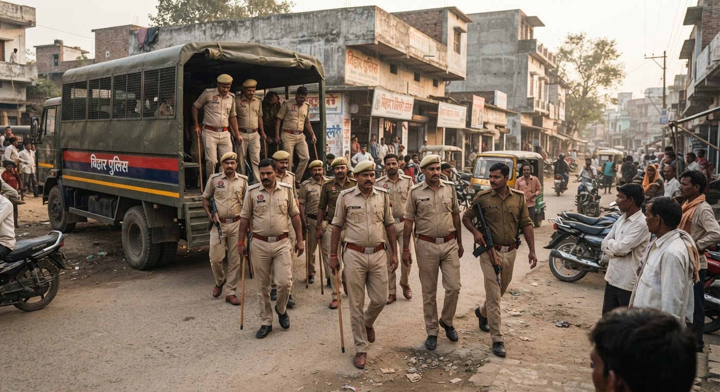लखीसराय पुलिस ने जमुई में बढ़ाई सुरक्षा, जानिए बड़ी खबर