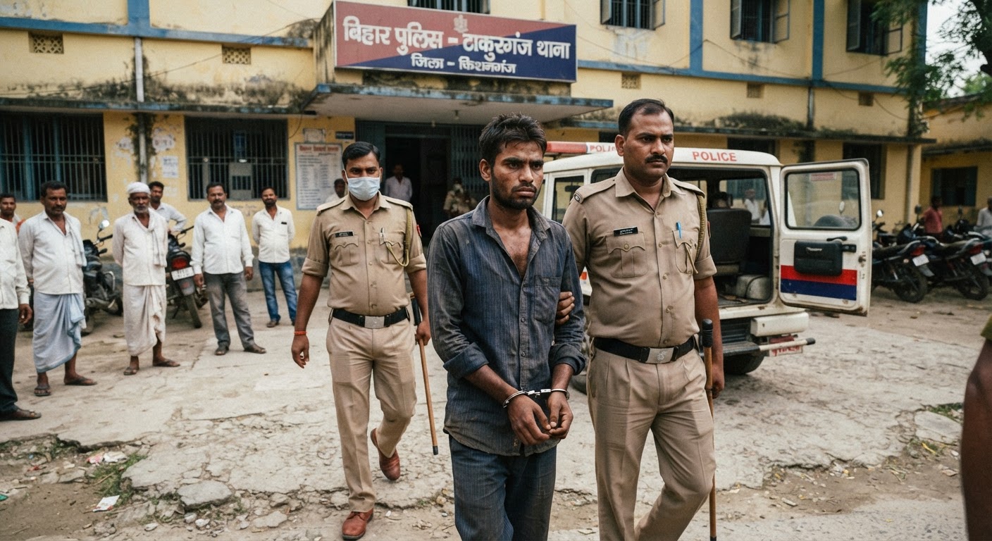 ठाकुरगंज पुलिस ने हत्या के प्रयास मामले में रोहन मंडल को किया गिरफ्तार