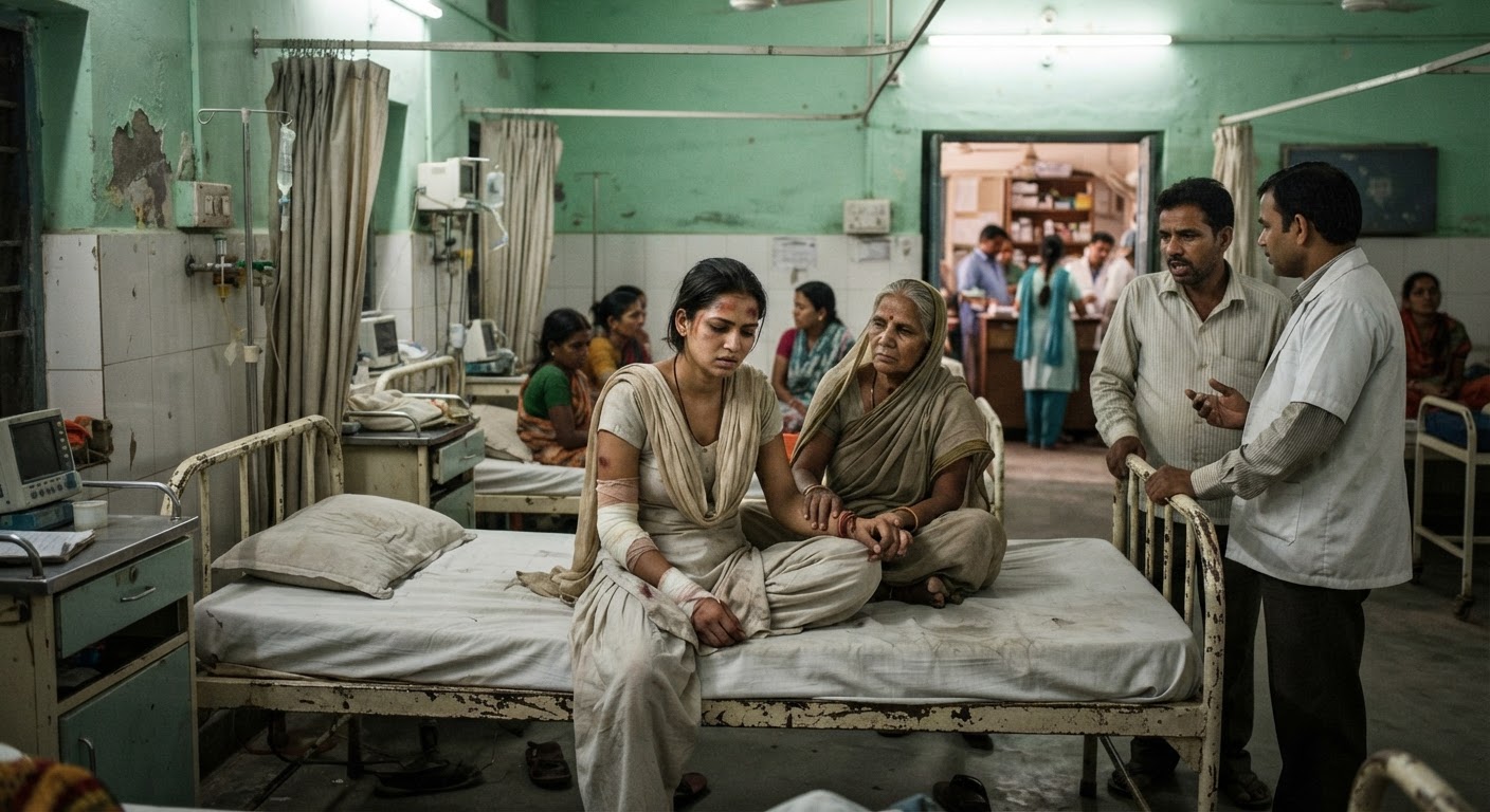 भागलपुर के सुलतानगंज में घरेलू विवाद के दौरान महिला गंभीर रूप से घायल