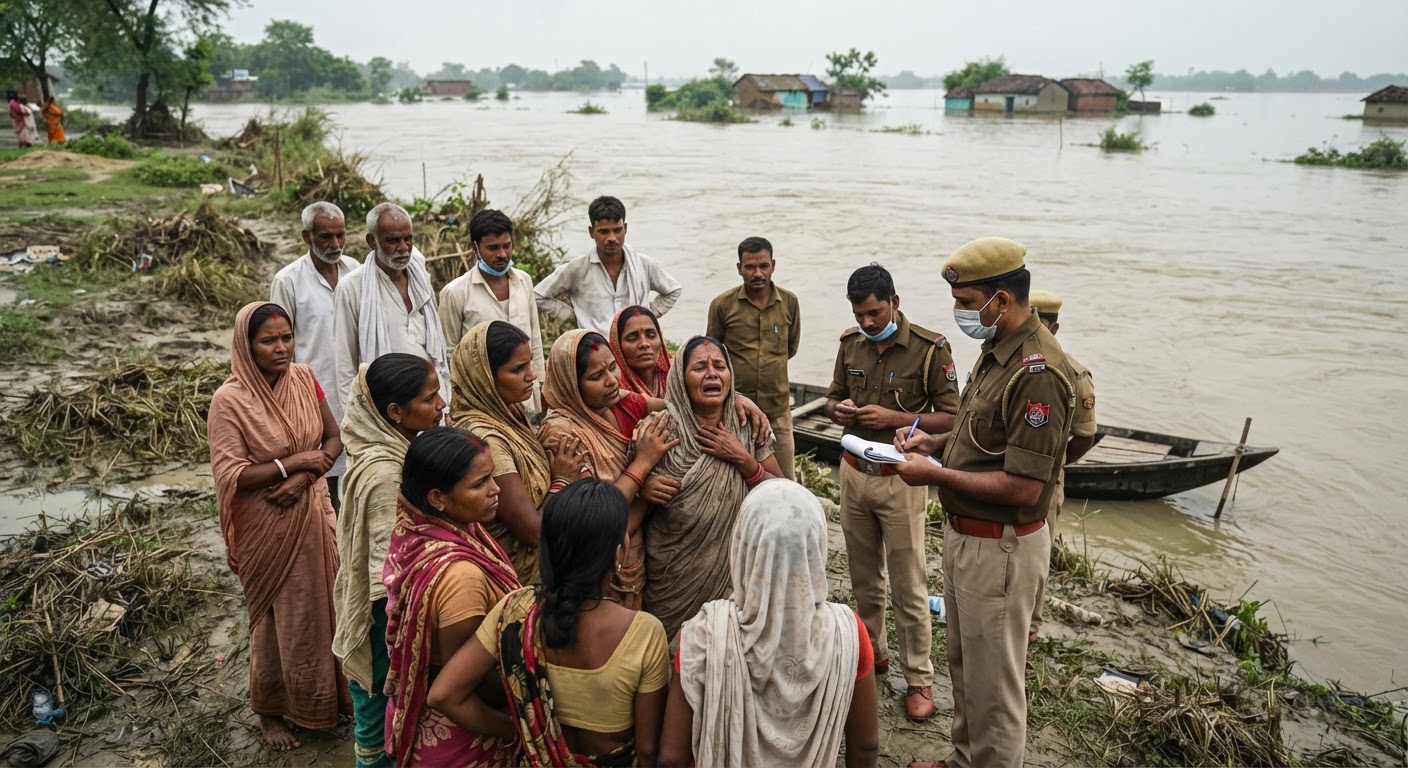 भागलपुर के पीरपैंती में कर्मा-धर्म पर्व पर स्नान के दौरान 10 साल की बच्ची डूबी