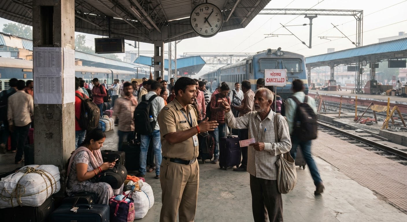 बड़ी खबर: पूर्व मध्य रेल ने कई ट्रेनों के रूट बदले और एक गाड़ी रद्द की