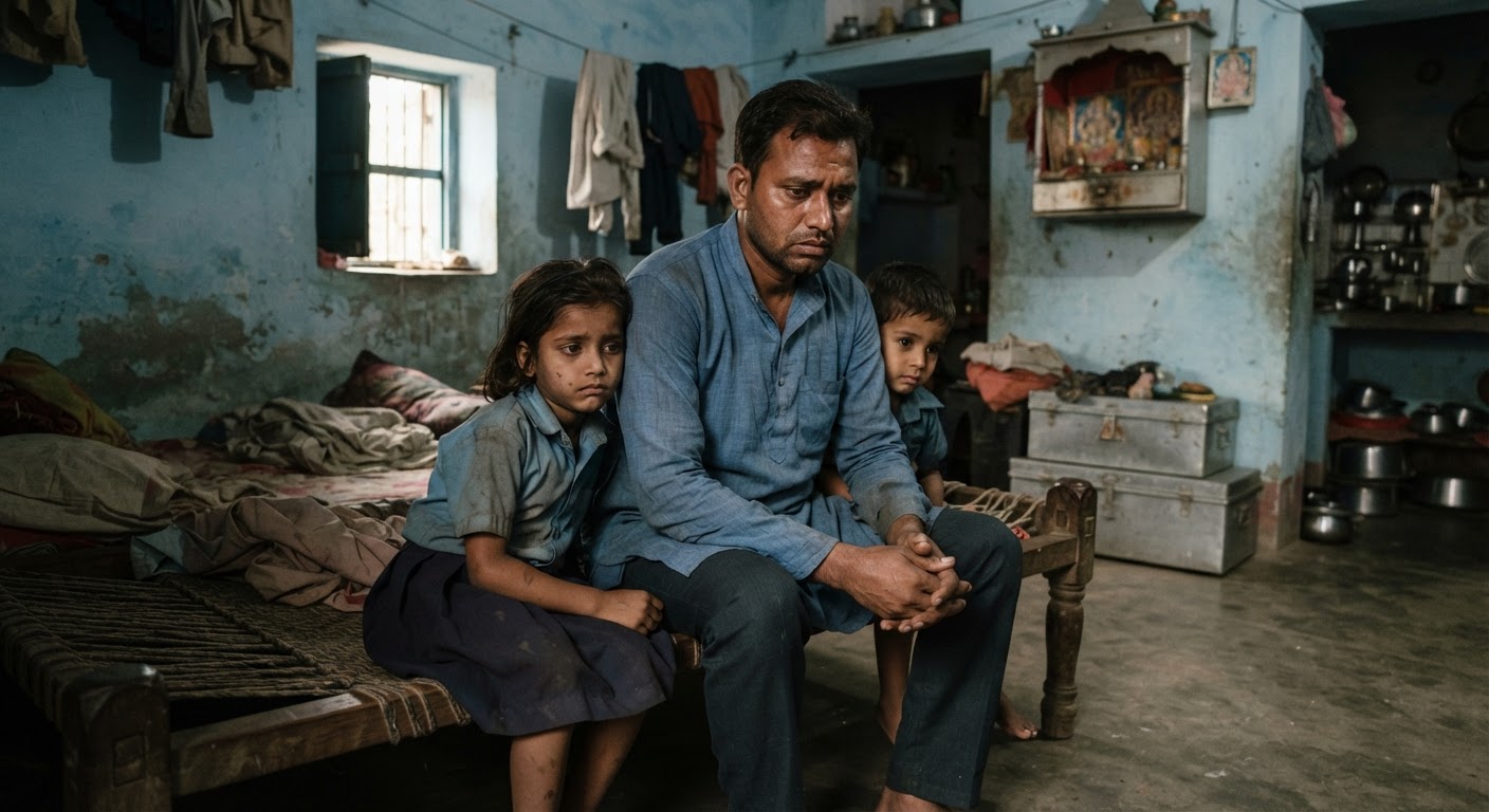 सुल्तानगंज में महिला पति और बच्चों को छोड़कर फरार, केस दर्ज