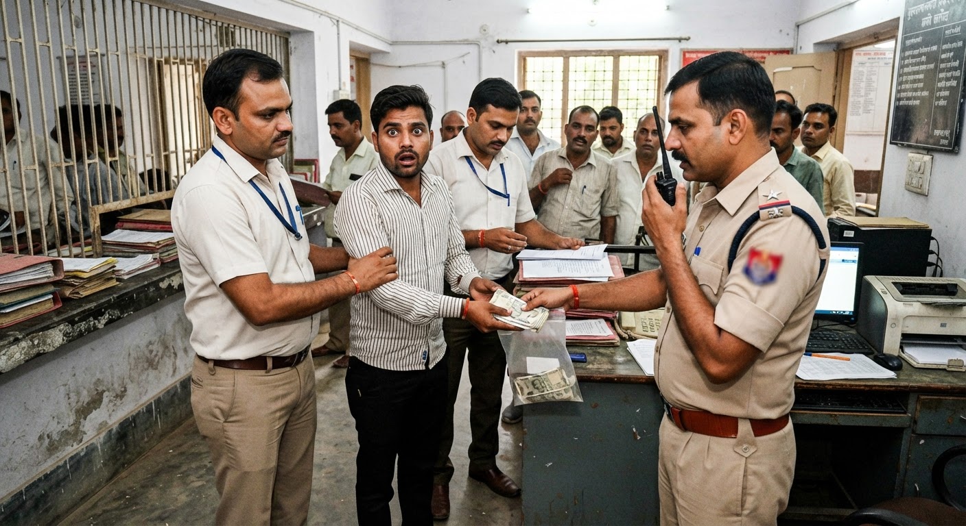 सुपौल डीटीओ ऑफिस में विजिलेंस की बड़ी कार्रवाई, 15 हजार घूस लेते डाटा एंट्री ऑपरेटर गिरफ्तार