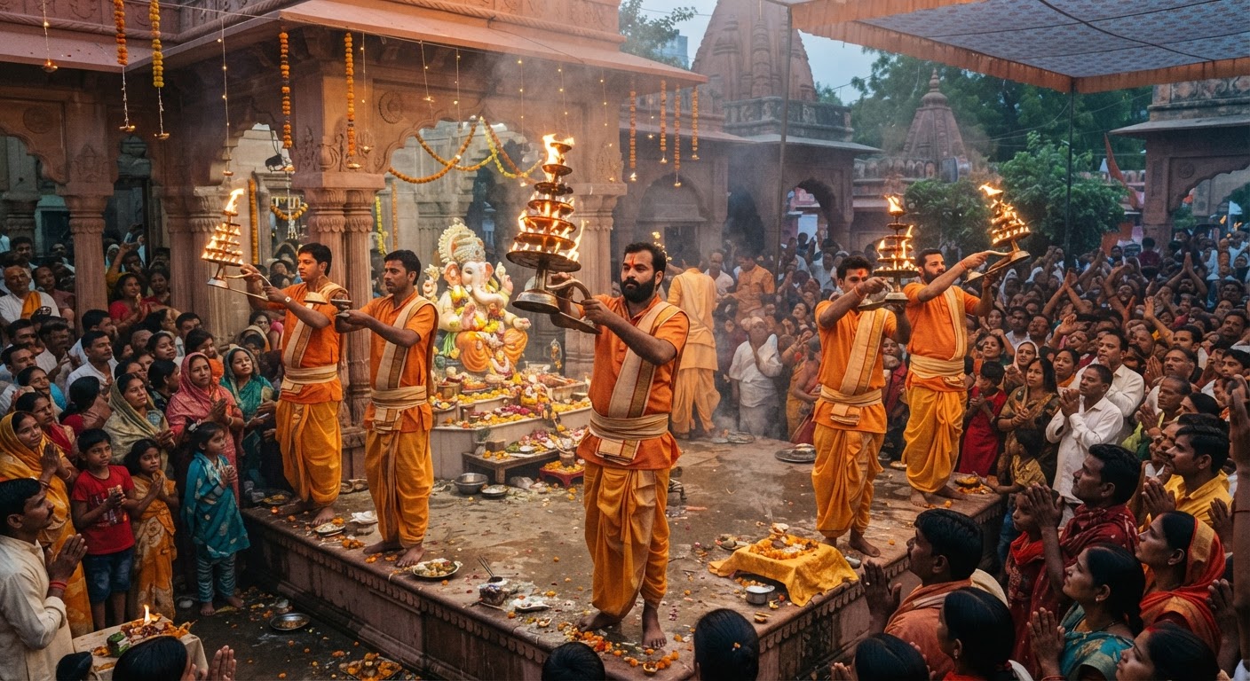 अररिया में काशी जैसा नजारा: वाराणसी की तर्ज पर हुई भव्य गंगा आरती, उमड़ी भक्तों की भीड़