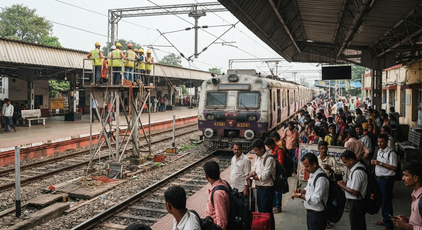 बड़ी खबर: हावड़ा और भागलपुर रेल खंड पर ट्रेनें रद्द और लेट, तुरंत जानें जरूरी अपडेट