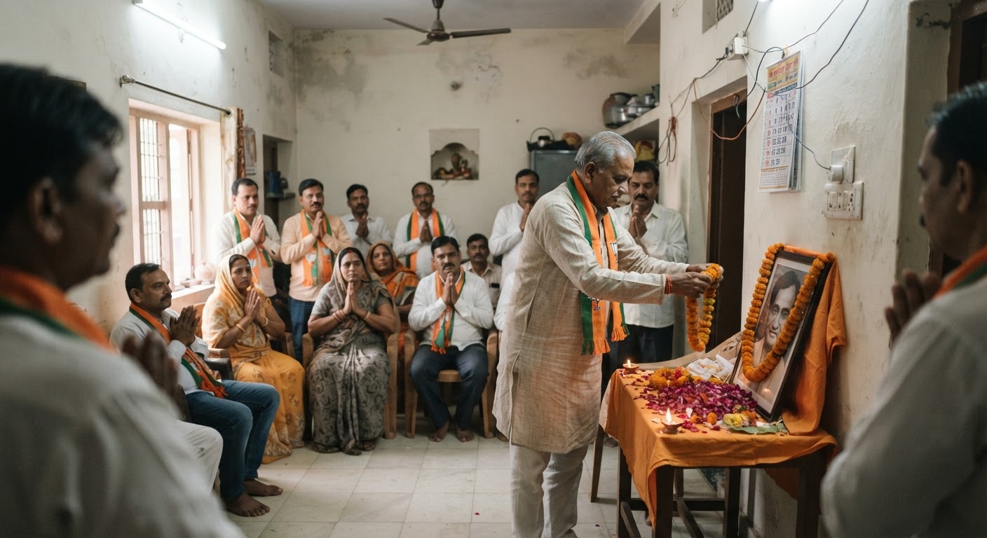 ठाकुरगंज में मनाई गई दीनदयाल उपाध्याय की जयंती, दी गई श्रद्धांजलि