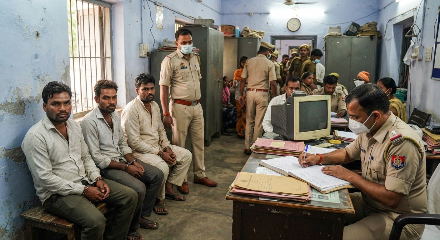 लखीसराय पुलिस की बड़ी कार्रवाई: 24 घंटे के अभियान में छह गिरफ्तार और 13 वारंट निष्पादित