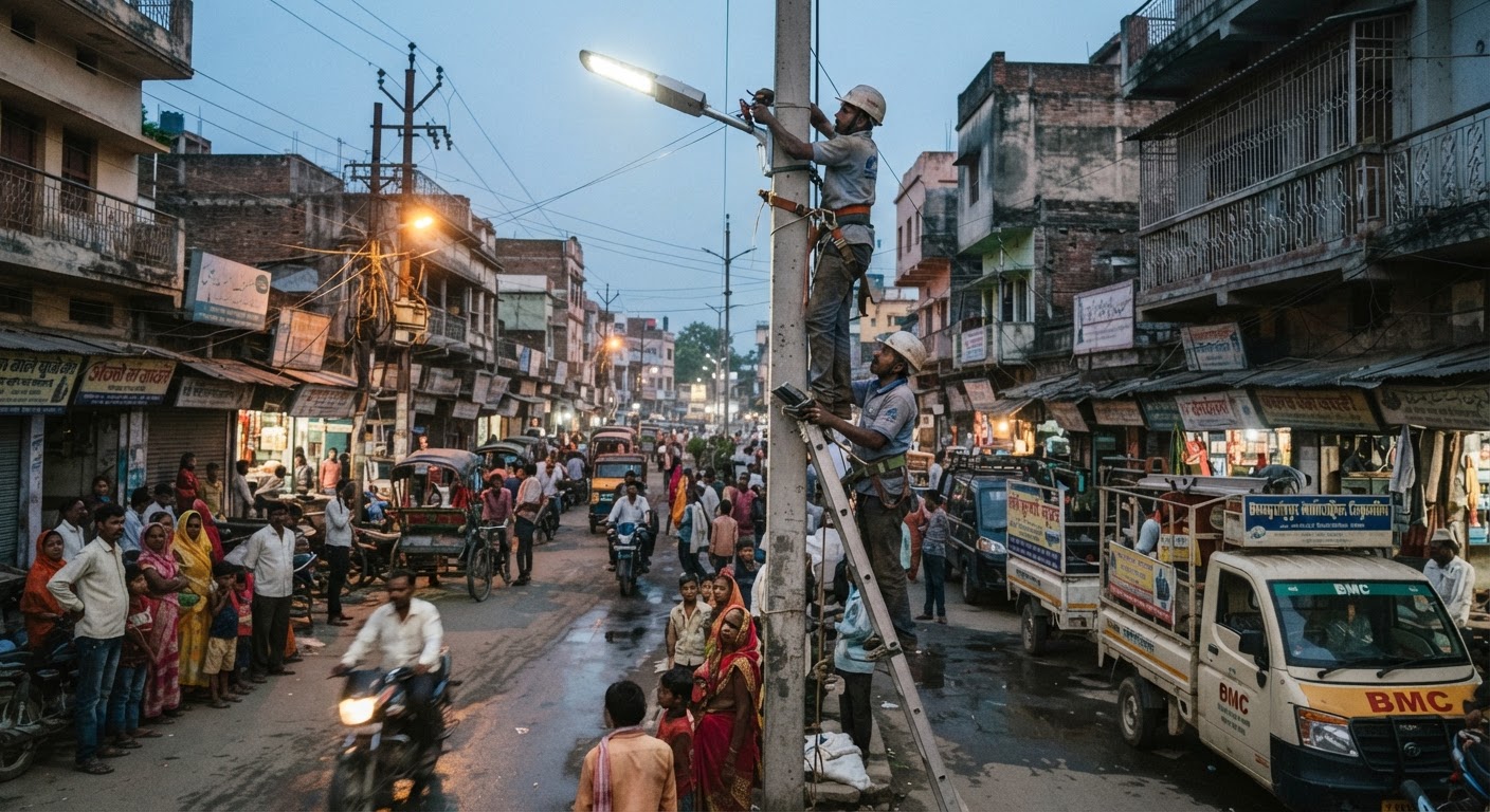 भागलपुर में दुर्गा पूजा और दीपावली से पहले लगेंगे पांच हजार एलईडी स्ट्रीट लाइट