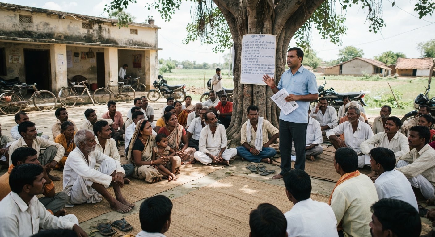 बांका में प्रधानमंत्री आवास योजना के लिए कल होंगी ग्राम सभाएं