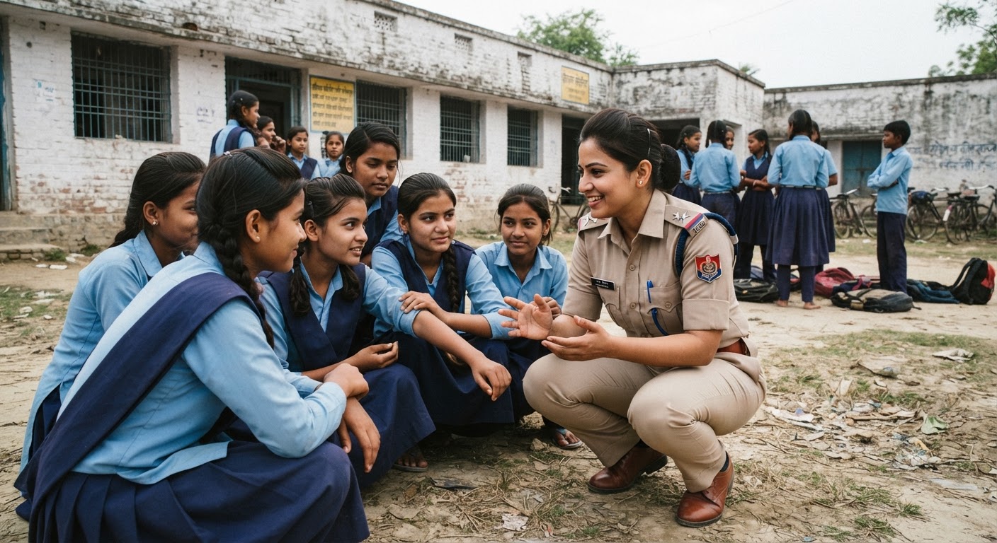 बच्चों की सुरक्षा के लिए पुलिस दीदी अभय ब्रिगेड अभियान शुरू
