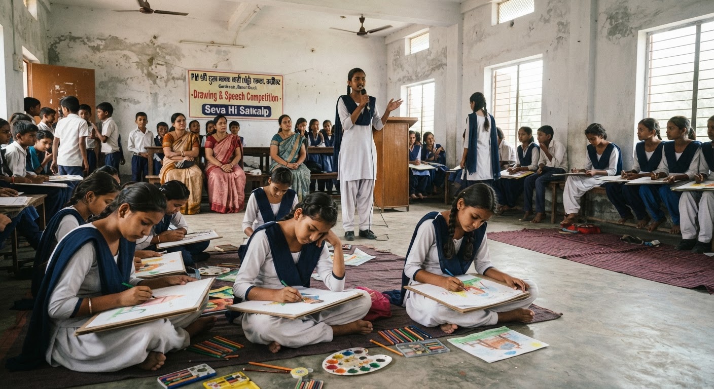 पीएम श्री गुरु नानक स्कूल में बच्चों की अनोखी कला!
