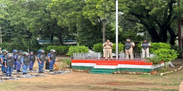 भागलपुर में पुलिस का बड़ा मॉक ड्रिल, दंगों से निपटने की तैयारी