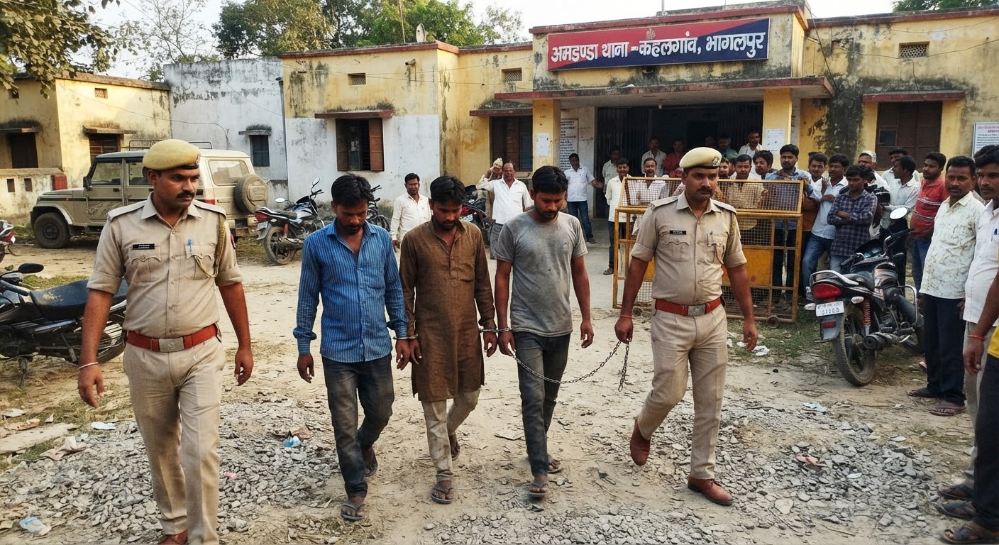 भागलपुर में नाबालिग छात्रा के साथ बदसलूकी का वीडियो वायरल, 3 हिरासत में