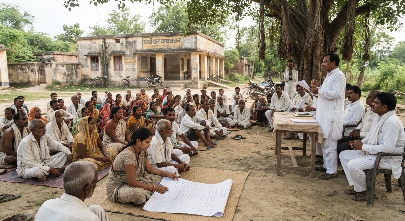खुशखबरी! भागलपुर में पीएम आवास योजना के लिए ग्राम सभा का आयोजन