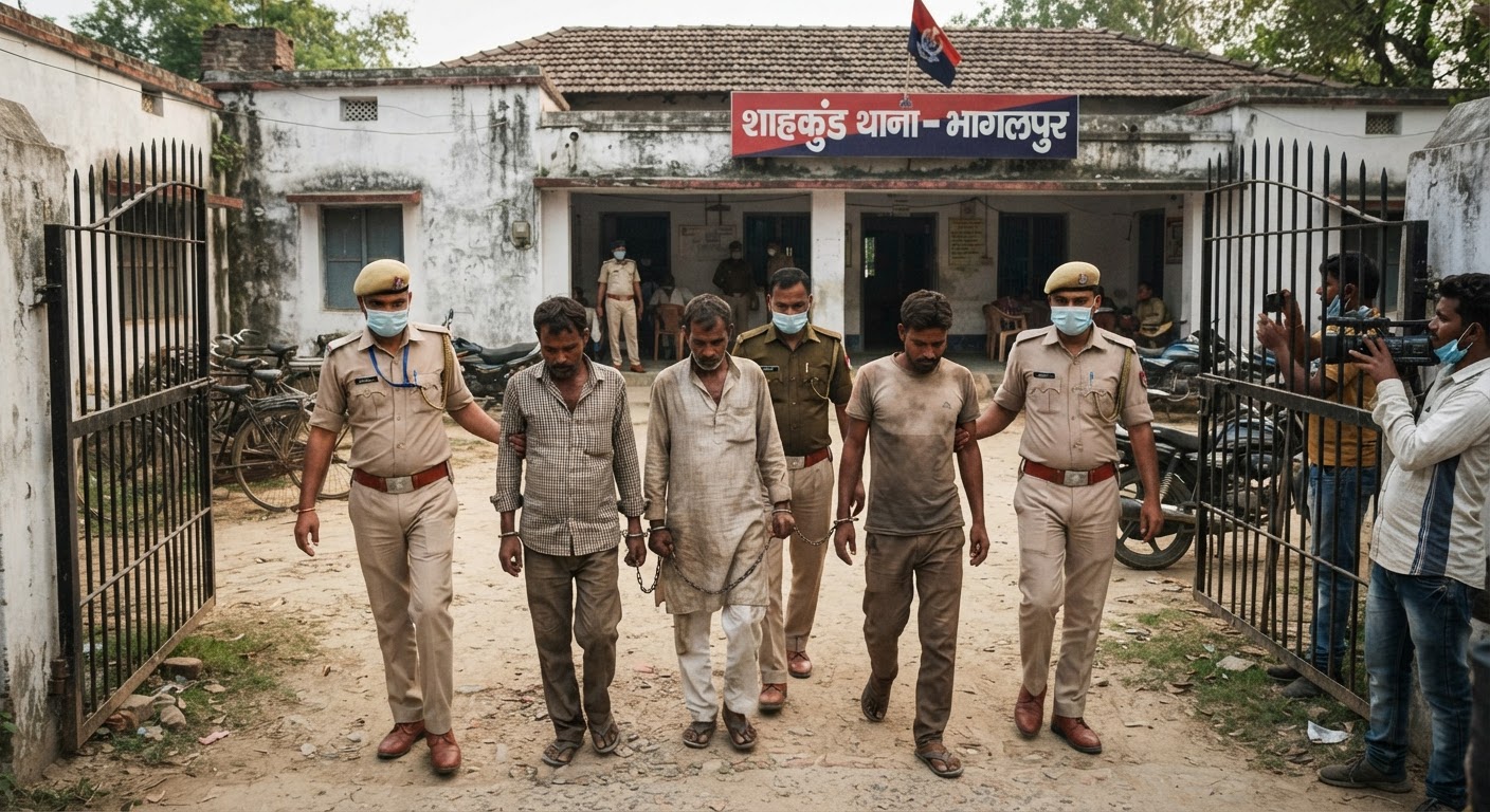 शाहकुंड पुलिस की बड़ी कार्रवाई, छापेमारी में कई आरोपी गिरफ्तार