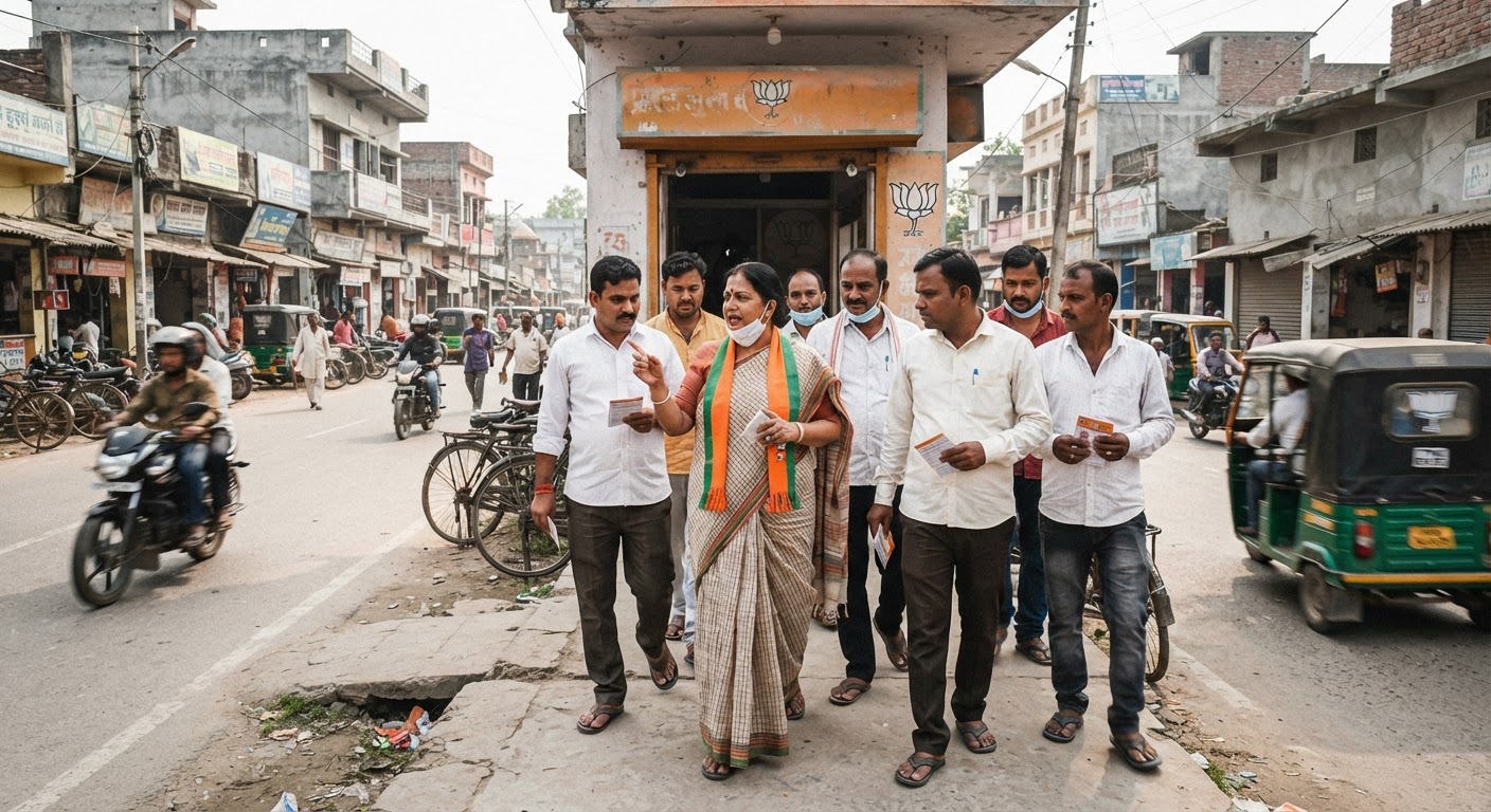 विशेष गहन पुनरीक्षण पर विपक्ष फैला रहा झूठ, फारबिसगंज में बीजेपी नेताओं ने खोला मोर्चा