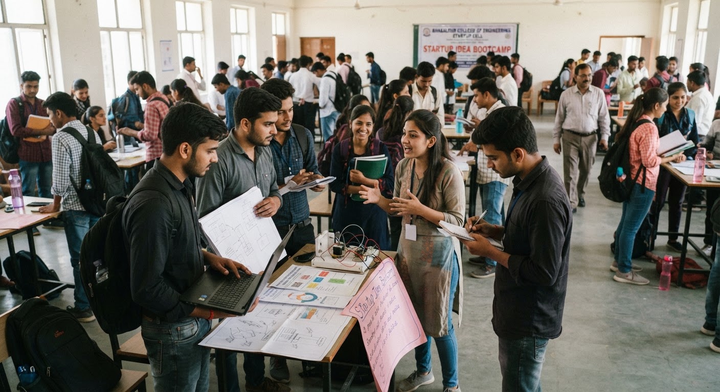शामिल हों! भागलपुर इंजीनियरिंग कॉलेज में स्टार्टअप आइडिया बूटकैंप