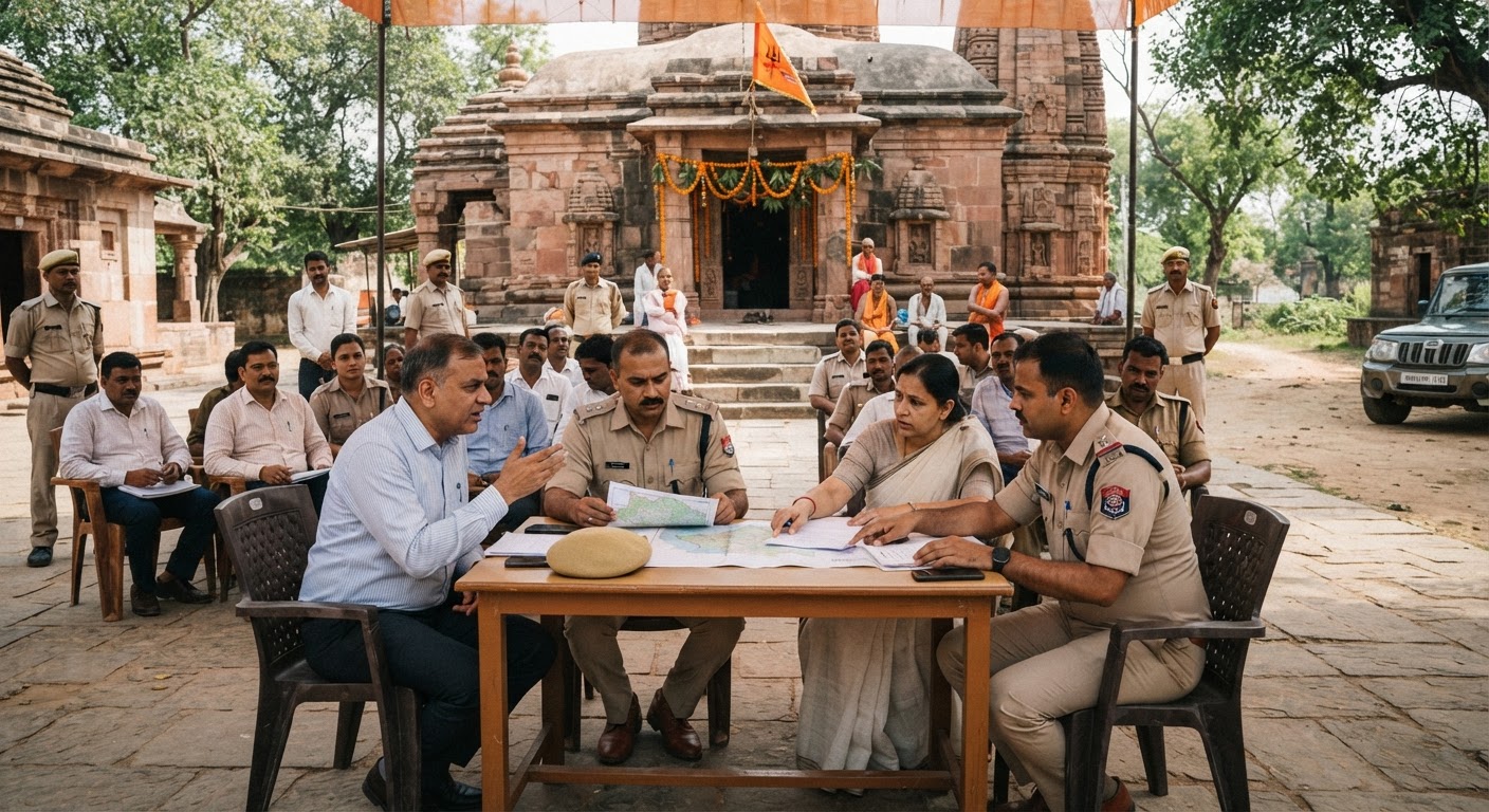 बांका और मुंगेर के अधिकारी करेंगे तिलडीहा दुर्गा मंदिर में अहम बैठक