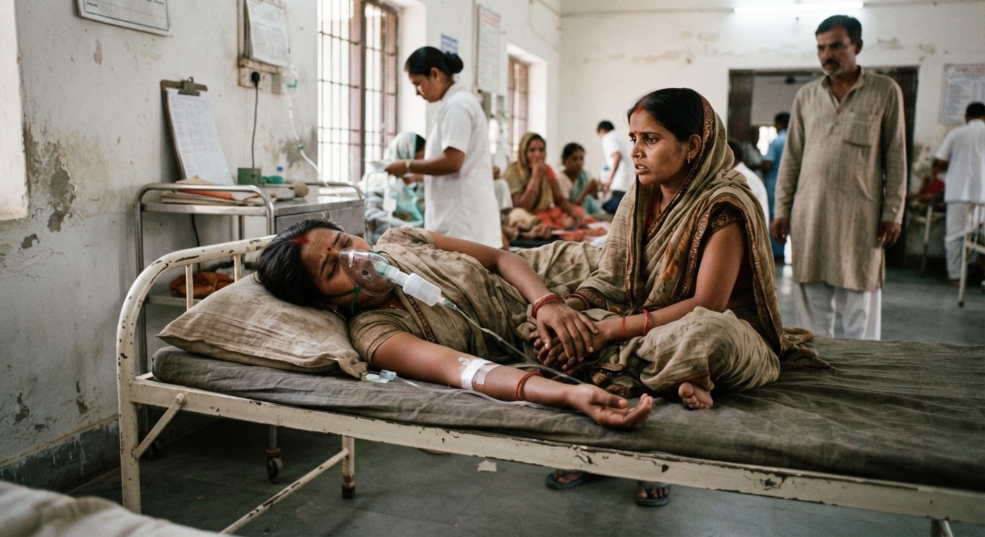 बांका में घरेलू विवाद के बाद महिला ने खाया जहर, अस्पताल में भर्ती
