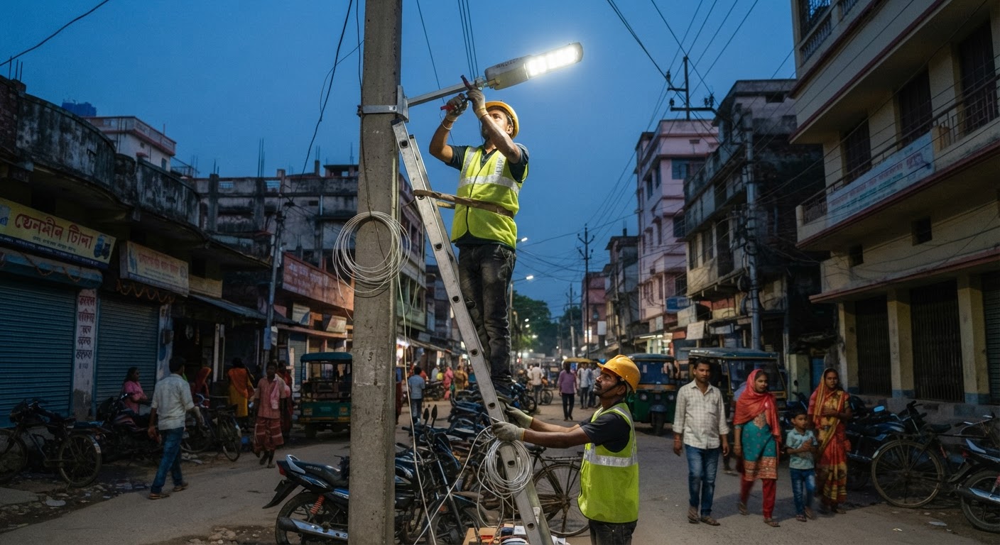 खुशखबरी! भागलपुर के सभी 51 वार्डों में लगेंगे नई एलईडी स्ट्रीट लाइट