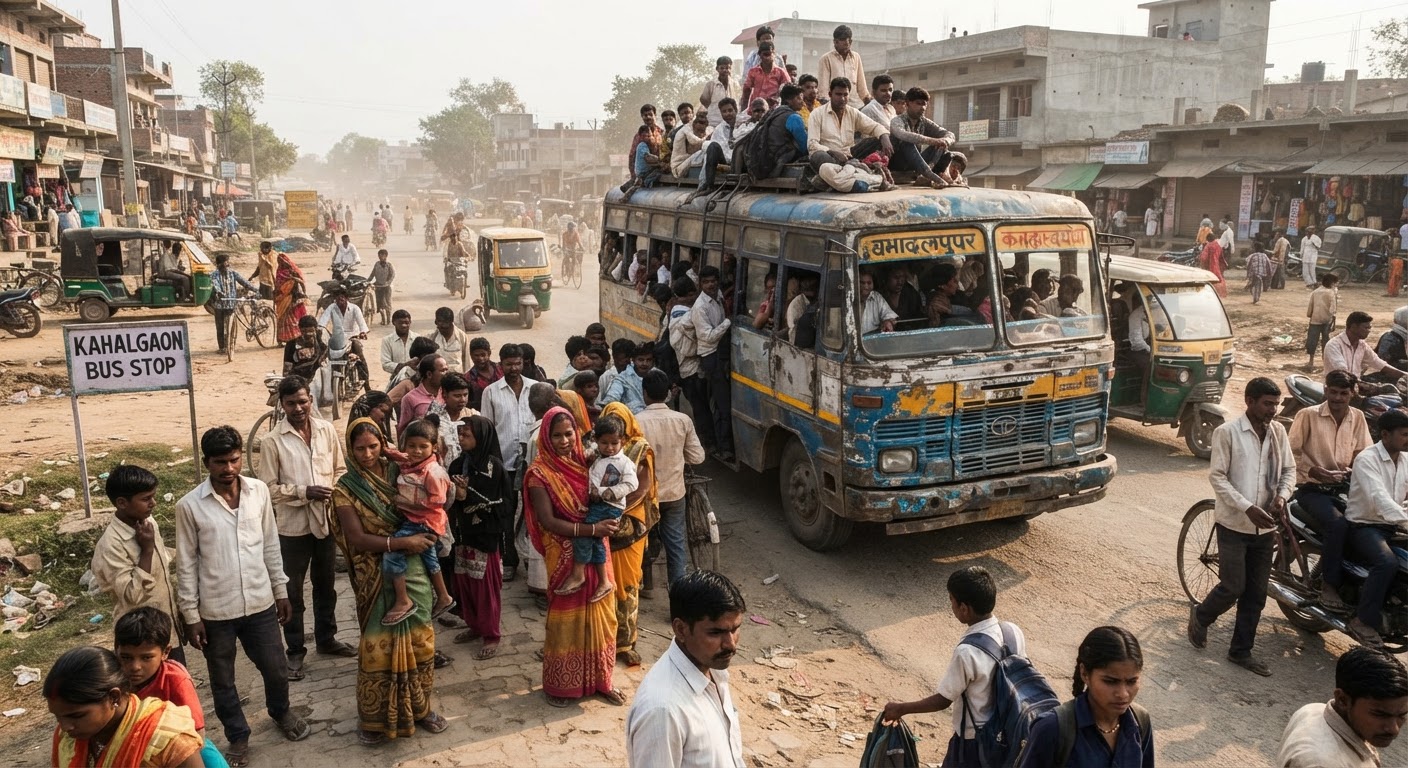 शuban यादव ने की कहलगांव में बस सेवा शुरू करने की मांग