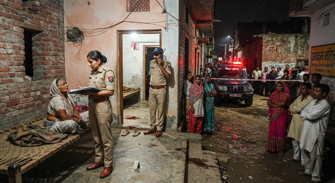 भागलपुर में महेश्वर के घर में घुसे हथियारबंद बदमाश, महिला को मारी गोली