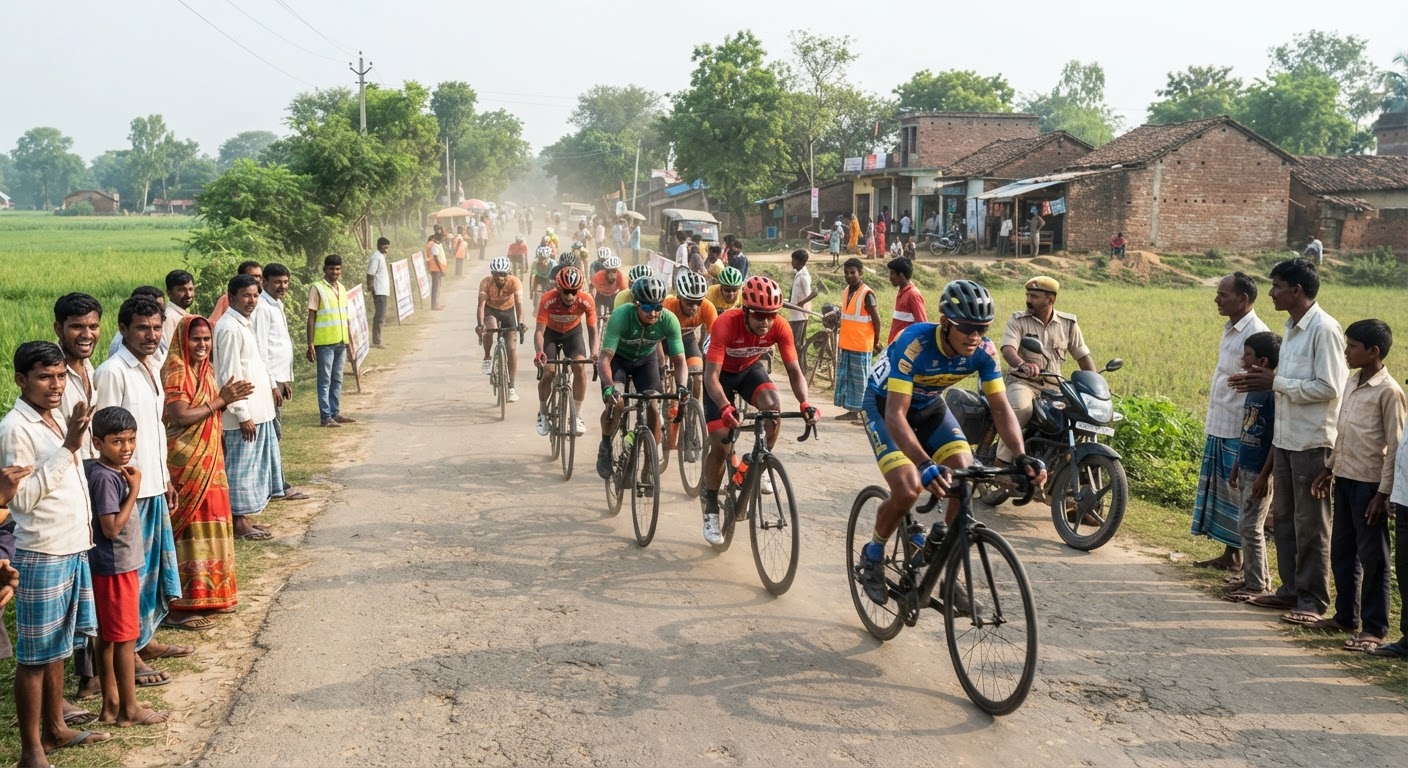 पूर्णिया में रोमांचक 9वीं जिला स्तरीय रोड साइकिलिंग चैंपियनशिप शुरू