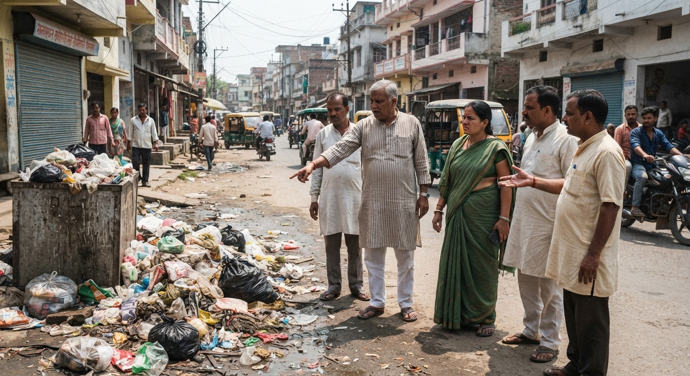 अमरपुर में सफाई कर्मियों की कमी से बढ़ी परेशानी, पार्षदों ने की मांग