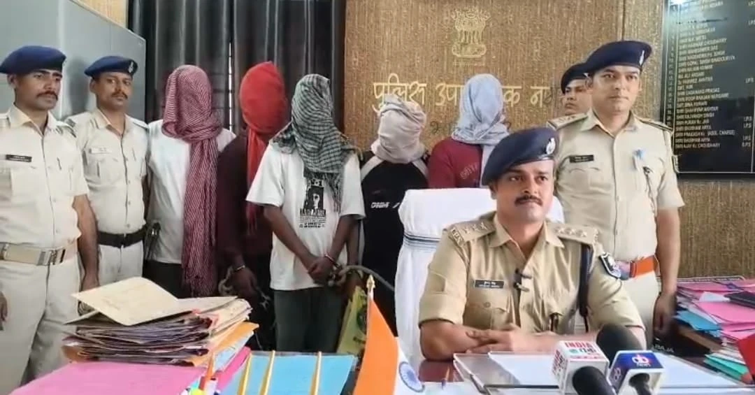 भागलपुर में बड़ा एक्शन: अस्पताल पर छापा मारकर पांच साइबर ठग गिरफ्तार