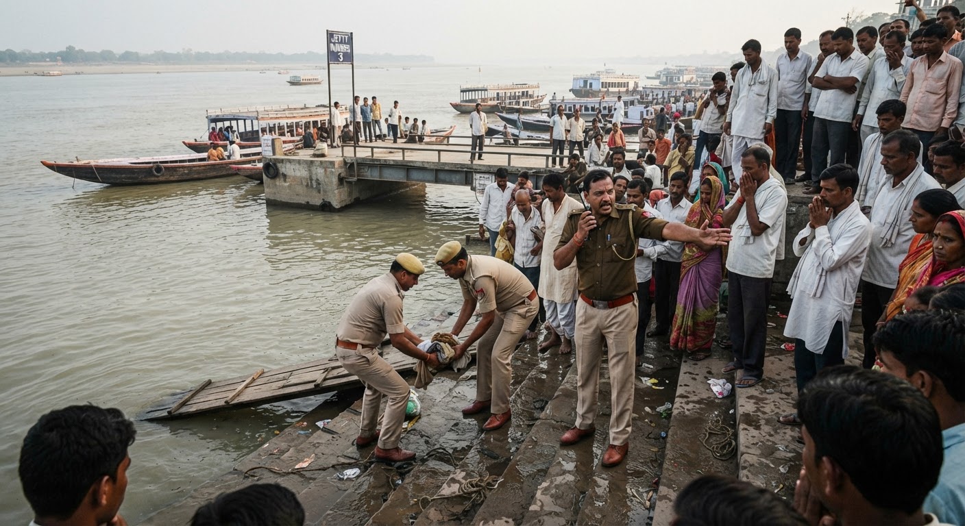भागलपुर के बियाड़ा घाट पर गंगा में मिला नवजात का शव