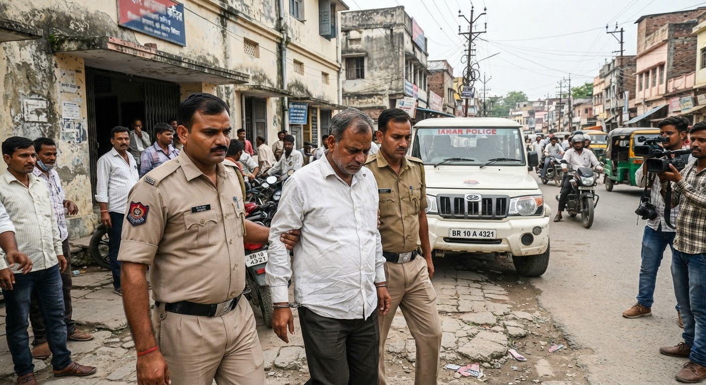 भागलपुर में बड़ा एक्शन, करोड़ों के घोटाले में डीपीओ गिरफ्तार