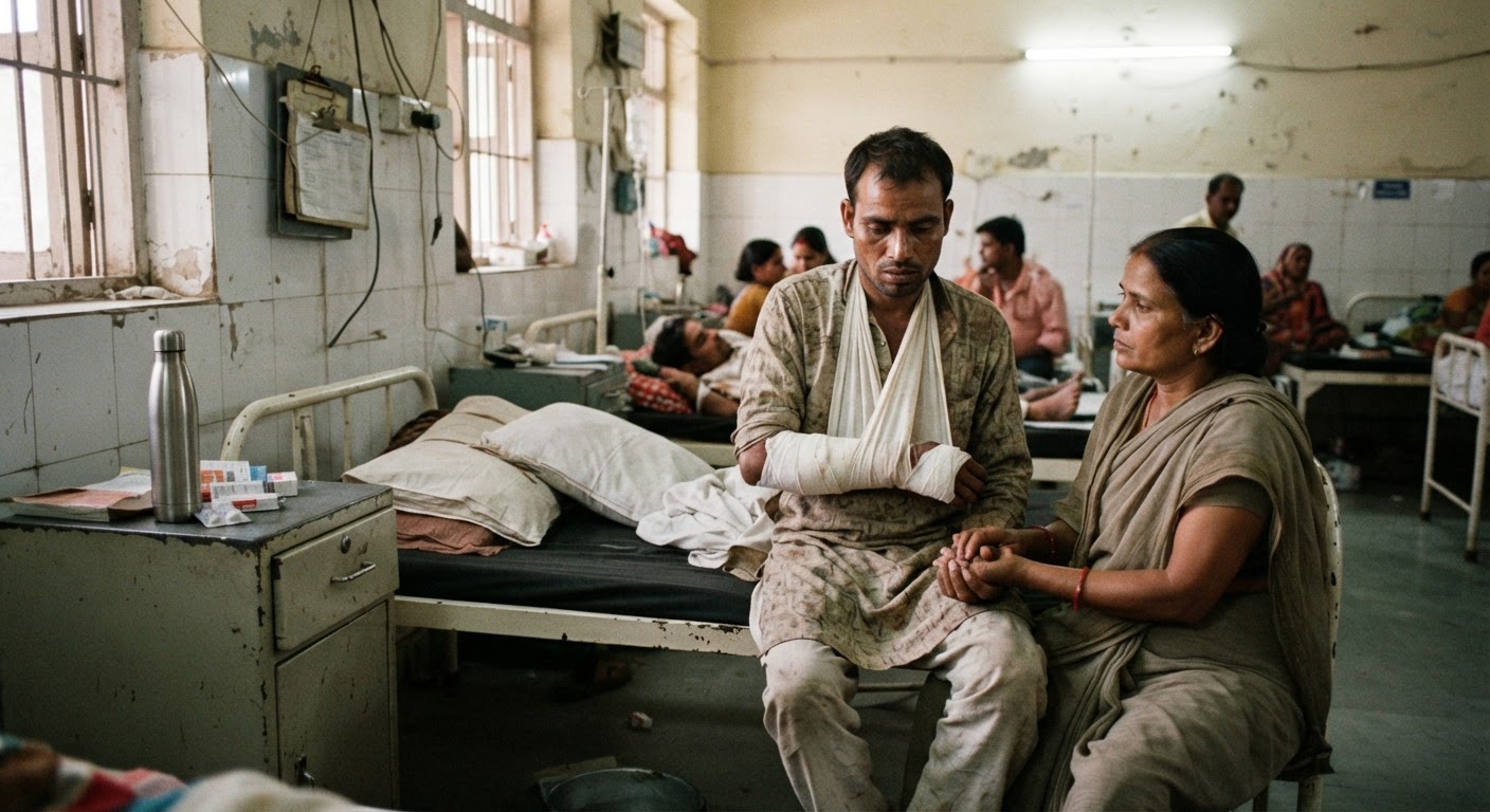 बिल्दौर में गाय को चारा खिलाते समय सांप ने डसा, युवक स्वस्थ