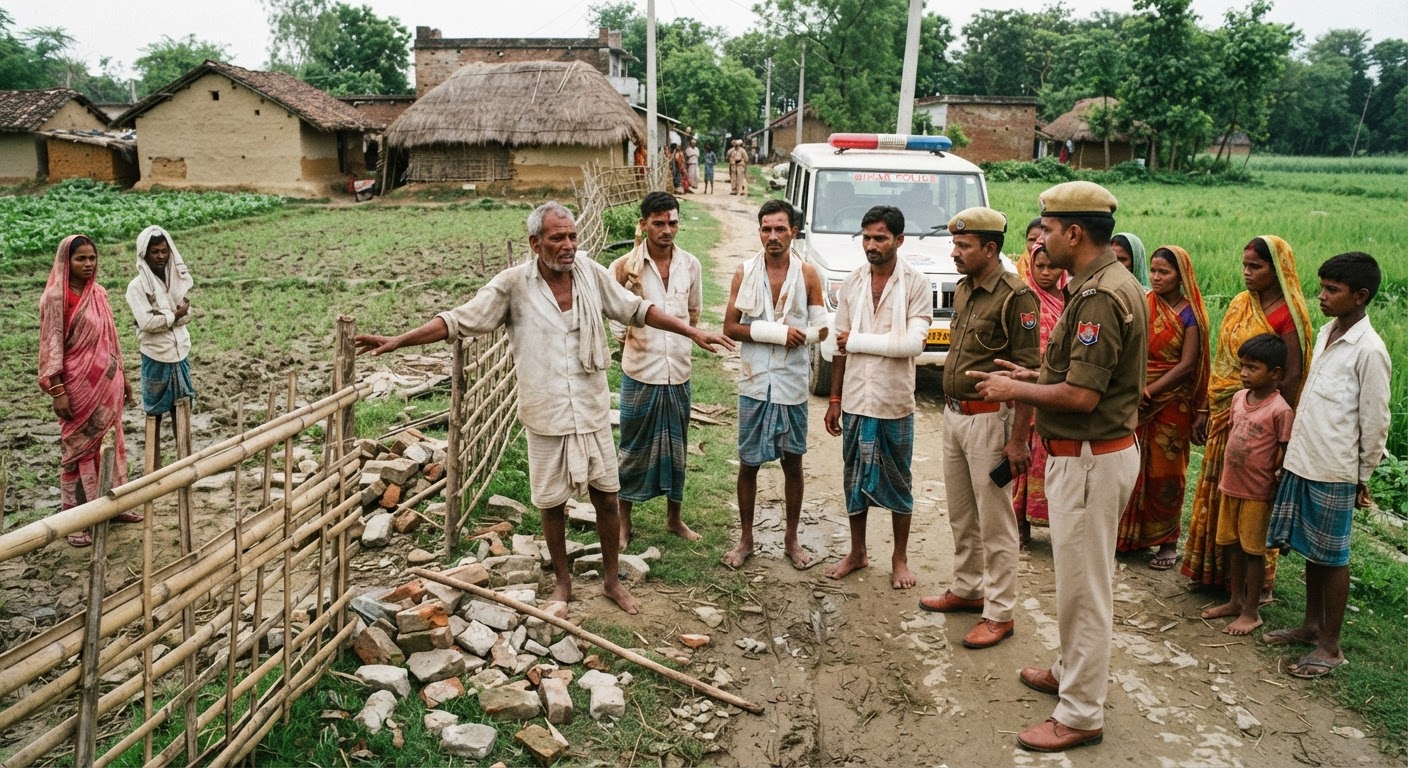 अरेरिया में जमीन विवाद को लेकर खूनी संघर्ष, तीन लोग गंभीर रूप से घायल