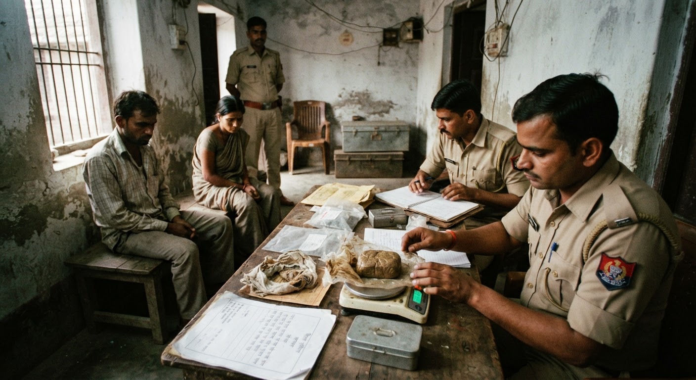 भागलपुर में पुलिस की बड़ी कार्रवाई, दो करोड़ की स्मैक बरामद