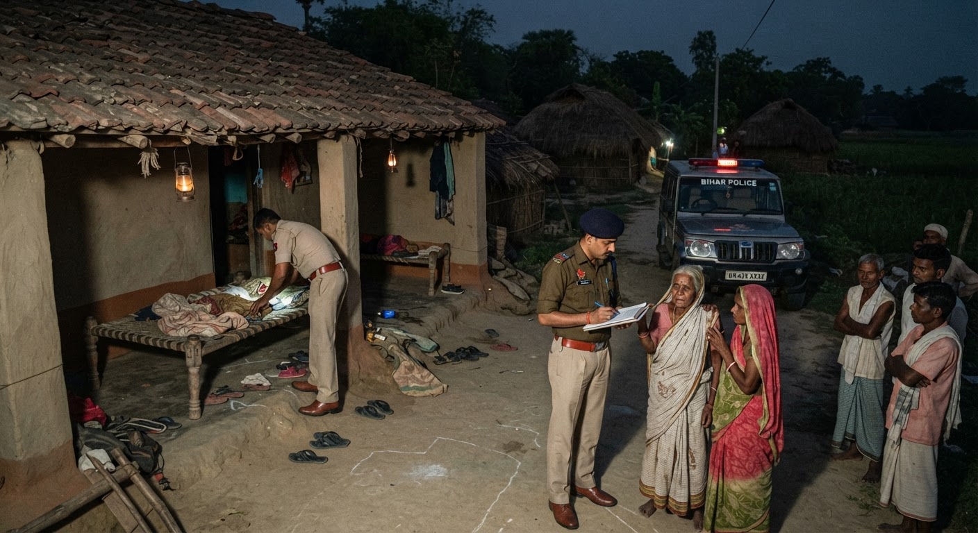 सुपौल में जिउतिया मूर्ति विसर्जन विवाद: घर में सो रहे किसान को मारी गोली