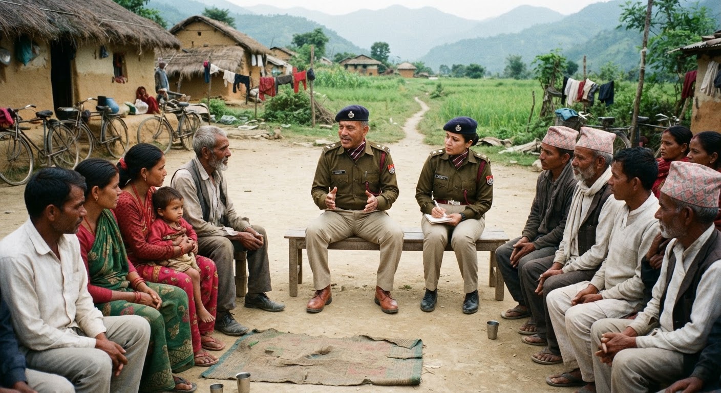 एसएसबी ने भारत-नेपाल सीमा पर की ग्रामीण समन्वय बैठक