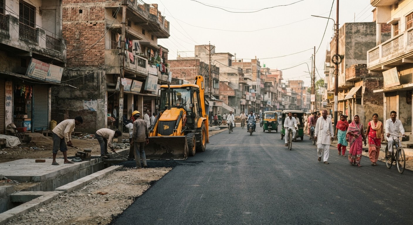 भागलपुर में पिक्चर पैलेस रोड का काम हुआ पूरा, अब आसान होगा सफर!