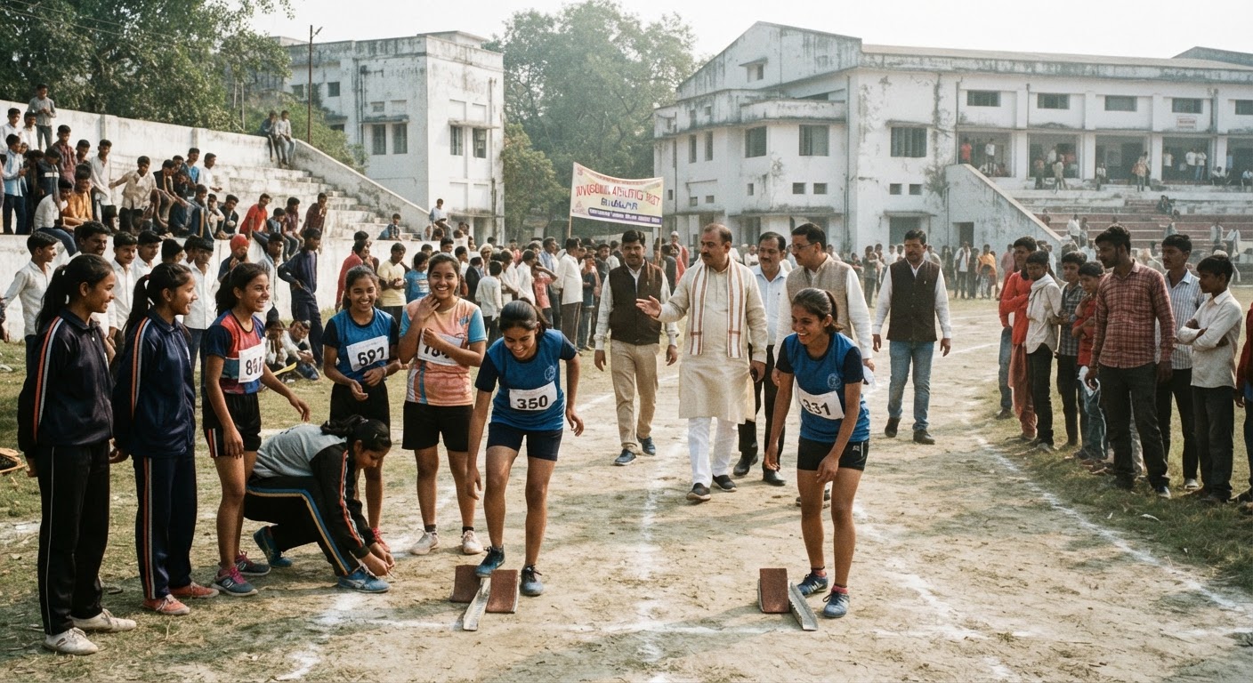 भागलपुर में शानदार खेल महाकुंभ! तीन दिवसीय डिविजनल एथलेटिक्स मीट शुरू