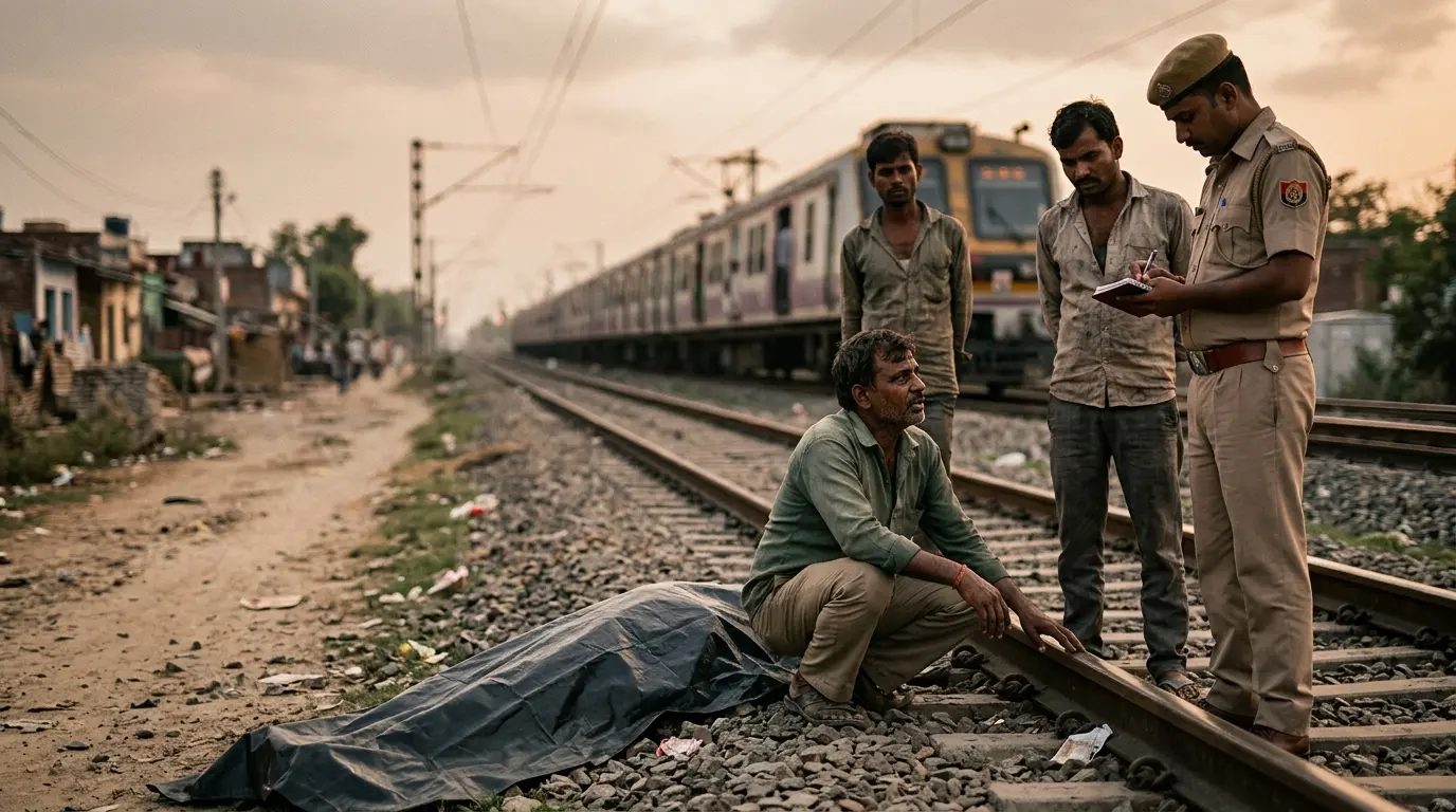 शame! भागलपुर-जमालपुर रेल ट्रैक पर मिला अज्ञात शव, ट्रेनें रुकीं
