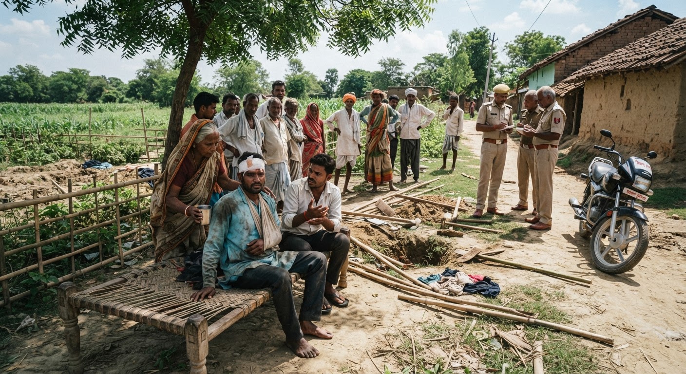 अरेरिया में जमीन विवाद को लेकर खूनी संघर्ष, एक व्यक्ति गंभीर रूप से घायल