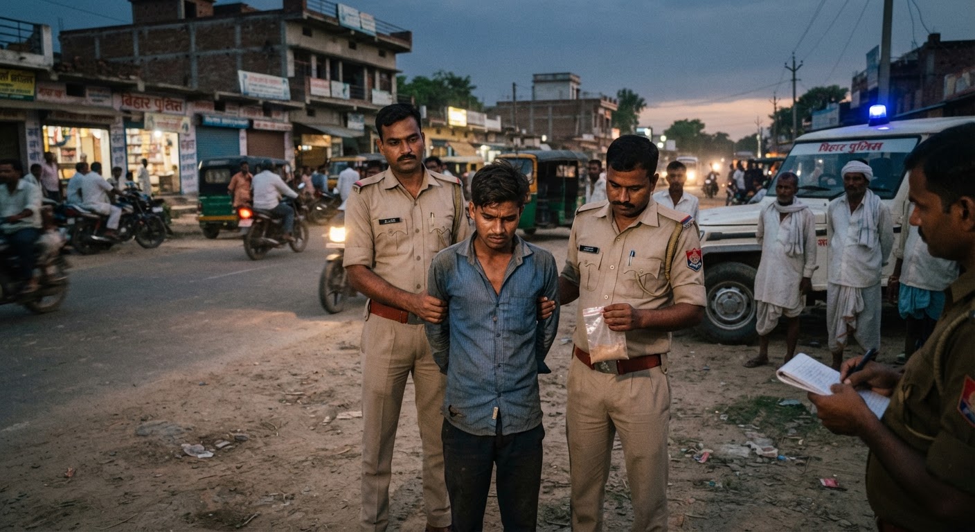 खुलासा: कुर्सकांटा पुलिस ने 28 ग्राम स्मैक के साथ दबोचा युवक