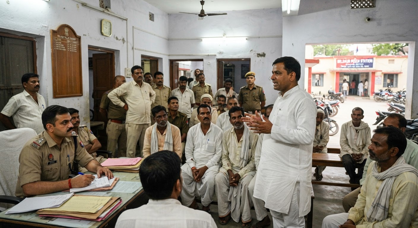 बेलाउर में दुर्गा पूजा को लेकर शांति समिति की बैठक, लगेंगे सीसीटीवी कैमरे