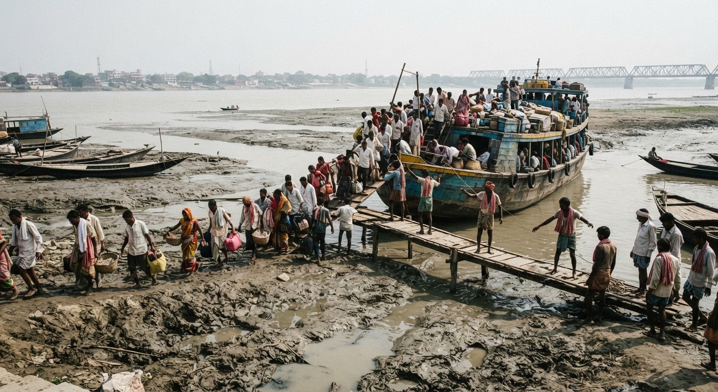 बियाडा घाट पर यात्रियों को मिलेगी राहत, प्रशासन ने स्टीमर एजेंसियों के लिए तय किए जेट्टी