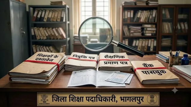 भागलपुर में शिक्षकों के वेतन से पहले होगी सख्त कागजी जांच, जानिए पूरी खबर